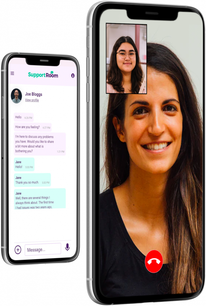 video chat supportroom banner
