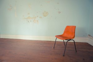 chair empty room