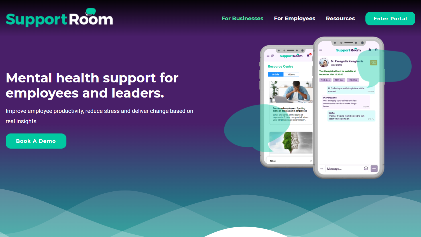 For Businesses - Support Room