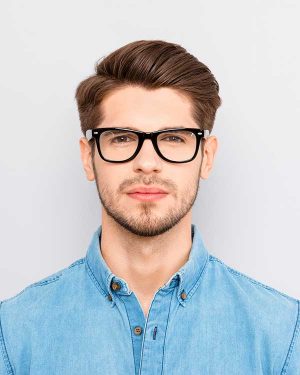 therapist man with glasses